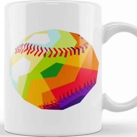 Baskı Dükkanı KB3470 Baseball Porselen Kupa Bardak