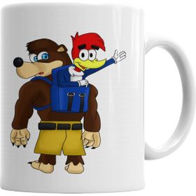Baskı Dükkanı KB3473 Banjo E Pica Pau Porselen Kupa Bardak