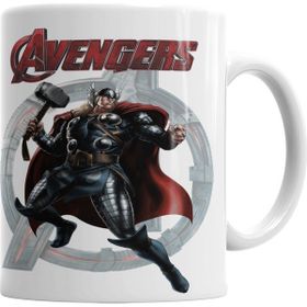 Baskı Dükkanı KB3477 Avengers Thor Porselen Kupa Bardak