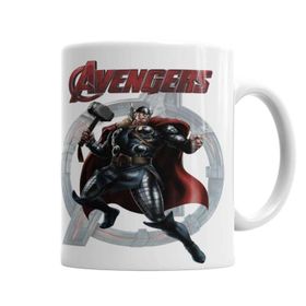 Baskı Dükkanı KB3477 Avengers Thor Porselen Kupa Bardak