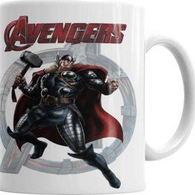 Baskı Dükkanı KB3477 Avengers Thor Porselen Kupa Bardak