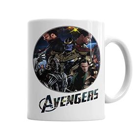 Baskı Dükkanı KB3478 Avengers Porselen Kupa Bardak