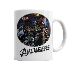 Baskı Dükkanı KB3478 Avengers Porselen Kupa Bardak