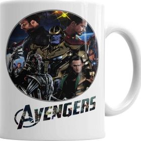 Baskı Dükkanı KB3478 Avengers Porselen Kupa Bardak
