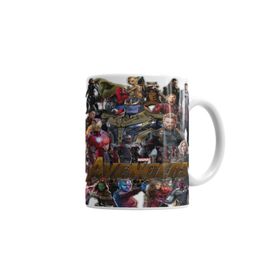 Baskı Dükkanı KB3479 Avengers Infinity War Exclusiva Nerd Word Porselen Kupa Bardak