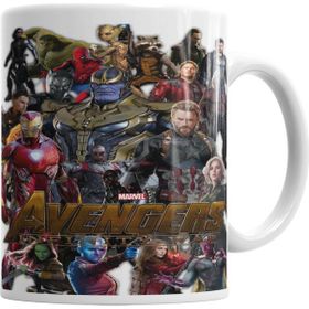 Baskı Dükkanı KB3479 Avengers Infinity War Exclusiva Nerd Word Porselen Kupa Bardak