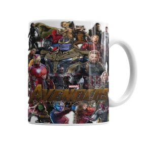 Baskı Dükkanı KB3479 Avengers Infinity War Exclusiva Nerd Word Porselen Kupa Bardak