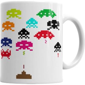 Baskı Dükkanı KB3484 Atari Galaxia Porselen Kupa Bardak