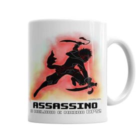 Baskı Dükkanı KB3489 Assassino Rpg Porselen Kupa Bardak