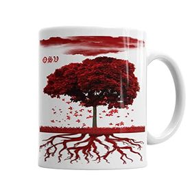 Baskı Dükkanı KB3492 Arvore De Sangue Porselen Kupa Bardak