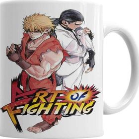 Baskı Dükkanı KB3494 Art Of Fighting Ryo E Robert Porselen Kupa Bardak