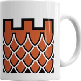 Baskı Dükkanı KB3495 Art Estampas Camisetas R6 Castle Porselen Kupa Bardak