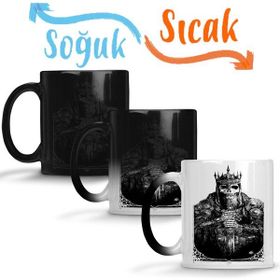 Baskı Dükkanı KB3509 Death King Porselen Kupa Bardak
