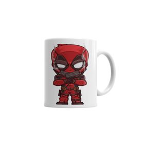 Baskı Dükkanı KB3514 Deadpool Kıd Porselen Kupa Bardak
