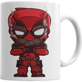 Baskı Dükkanı KB3514 Deadpool Kıd Porselen Kupa Bardak
