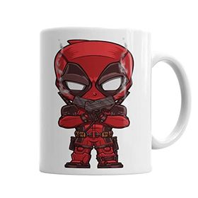 Baskı Dükkanı KB3514 Deadpool Kıd Porselen Kupa Bardak