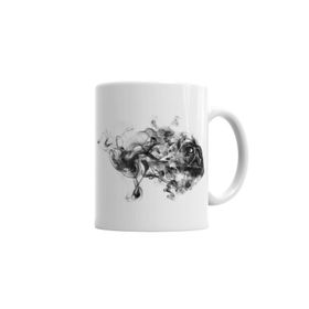 Baskı Dükkanı KB3518 Darth Vader Smoke Porselen Kupa Bardak