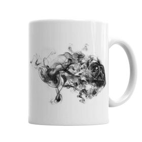 Baskı Dükkanı KB3518 Darth Vader Smoke Porselen Kupa Bardak