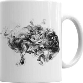 Baskı Dükkanı KB3518 Darth Vader Smoke Porselen Kupa Bardak