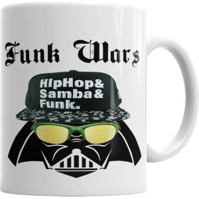 Baskı Dükkanı KB3519 Darth Vader Funk Porselen Kupa Bardak