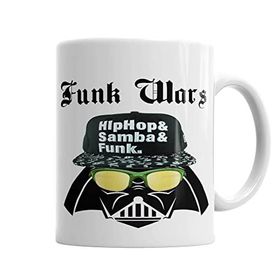 Baskı Dükkanı KB3519 Darth Vader Funk Porselen Kupa Bardak