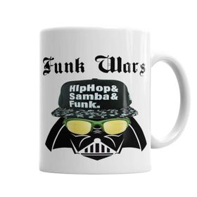 Baskı Dükkanı KB3519 Darth Vader Funk Porselen Kupa Bardak