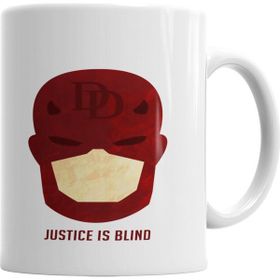 Baskı Dükkanı KB3526 Daredevil A Justiça E Cega Porselen Kupa Bardak