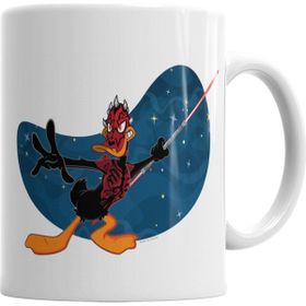 Baskı Dükkanı KB3527 Daffy Maul Porselen Kupa Bardak