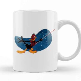 Baskı Dükkanı KB3527 Daffy Maul Porselen Kupa Bardak
