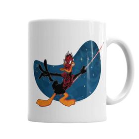 Baskı Dükkanı KB3527 Daffy Maul Porselen Kupa Bardak