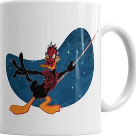 Baskı Dükkanı KB3527 Daffy Maul Porselen Kupa Bardak