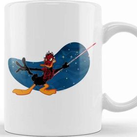 Baskı Dükkanı KB3527 Daffy Maul Porselen Kupa Bardak