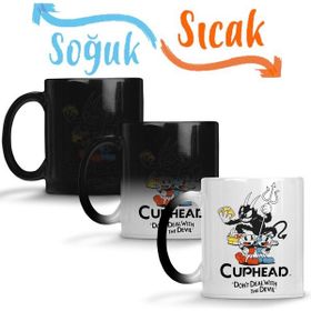 Baskı Dükkanı KB3532 Cuphead Dont Dealwith The Devil Porselen Kupa Bardak