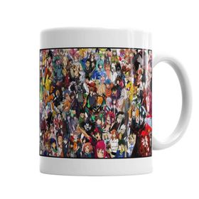 Baskı Dükkanı KB3536 Crossover Animes Porselen Kupa Bardak