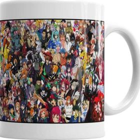 Baskı Dükkanı KB3536 Crossover Animes Porselen Kupa Bardak