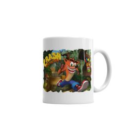 Baskı Dükkanı KB3540 Crash Bandicoot Porselen Kupa Bardak
