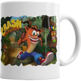 Baskı Dükkanı KB3540 Crash Bandicoot Porselen Kupa Bardak