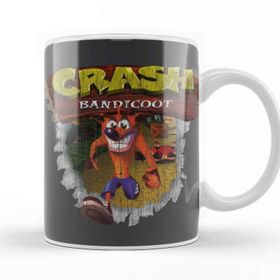 Baskı Dükkanı KB3540 Crash Bandicoot Porselen Kupa Bardak