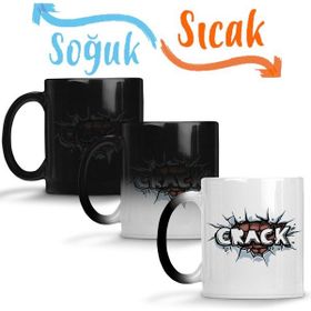 Baskı Dükkanı KB3542 Crack Porselen Kupa Bardak