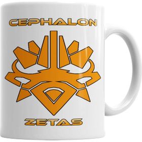 Baskı Dükkanı KB3584 Cephalon Zetas Porselen Kupa Bardak
