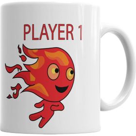 Baskı Dükkanı KB3617 Fire Boy Porselen Kupa Bardak