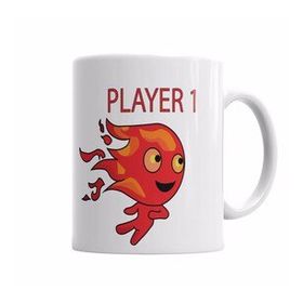 Baskı Dükkanı KB3617 Fire Boy Porselen Kupa Bardak