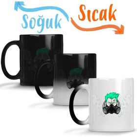 Baskı Dükkanı KB3628 Fantasy Gas Mask Porselen Kupa Bardak
