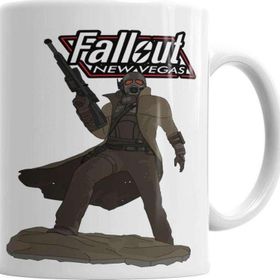 Baskı Dükkanı KB3630 Fallout Ncr Veteran Ranger Porselen Kupa Bardak