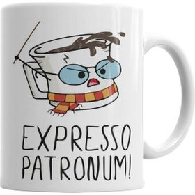 Baskı Dükkanı KB3635 Harry Potter Expresso Patronum Porselen Kupa Bardak
