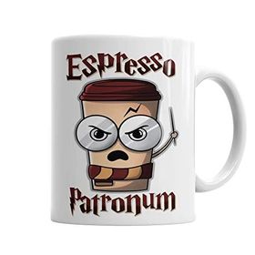 Baskı Dükkanı KB3635 Harry Potter Expresso Patronum Porselen Kupa Bardak