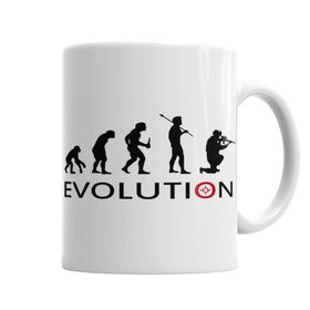 Baskı Dükkanı KB3637 Evolution Porselen Kupa Bardak