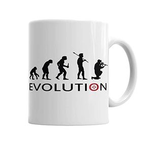 Baskı Dükkanı KB3637 Evolution Porselen Kupa Bardak