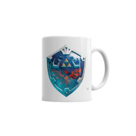 Baskı Dükkanı KB3644 Escudo Zelda Porselen Kupa Bardak