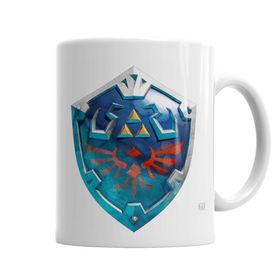 Baskı Dükkanı KB3644 Escudo Zelda Porselen Kupa Bardak